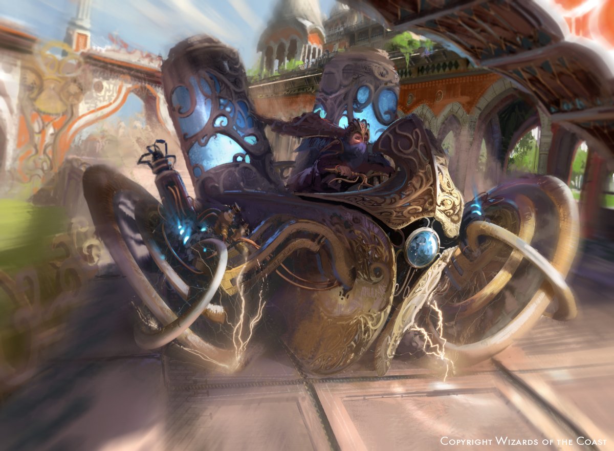 Daredevil Dragster - Aether Revolt MtG Art