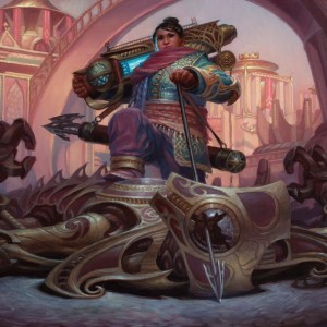 Deadeye Harpooner - Aether Revolt MtG Art