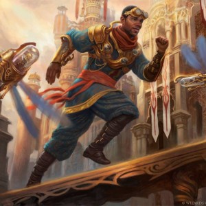 Maverick Thopterist - Aether Revolt MtG Art