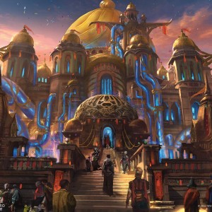 Aether Hub (Promo) - MtG Art