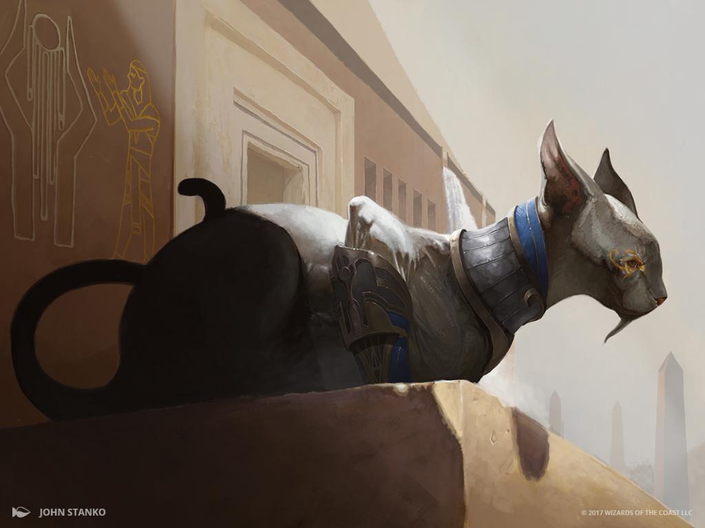 Graceful Cat - MtG Art