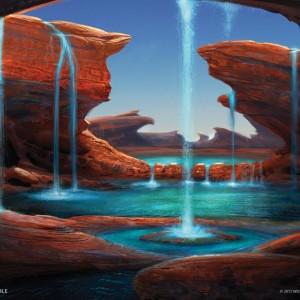 Island 2 - Amonkhet MtG Art