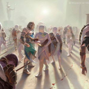 Anointed Procession - Amonkhet MtG Art