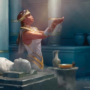 Anointer Priest - Amonkhet MtG Art