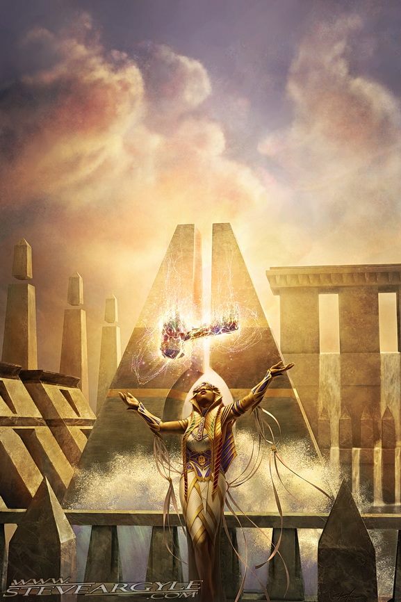 Forsake the Worldly - Amonkhet MtG Art