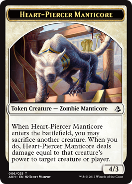 Heart Peircer Manticore Token