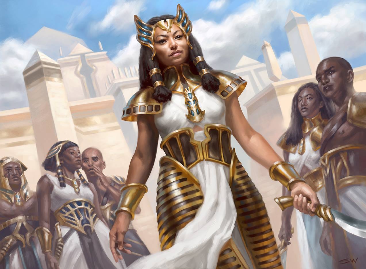 Honored Crop-Captain - Amonkhet MtG Art