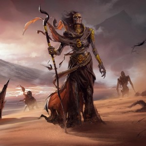 Lord of the Accursed - Amonkhet MtG Art