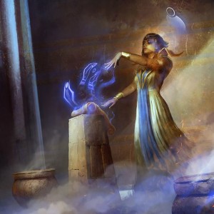 Scribe of the Mindful - Amonkhet MtG Art