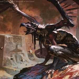 Carrion Screecher - Hour of Devastation MtG Art