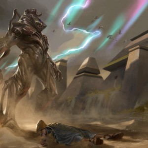 Diabolic Edict (Invocations) - Hour of Devastation MtG Art