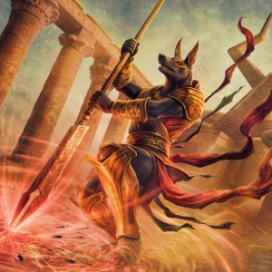 Earthshaker Khenra - Hour of Devastation MtG Art