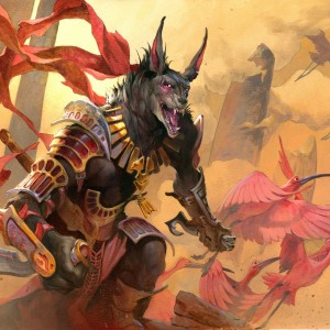 Khenra Scrapper - Hour of Devastation MtG Art