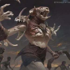 Marauding Boneslasher - Hour of Devastation MtG Art