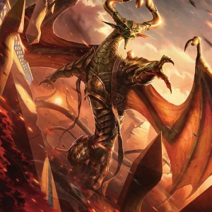 Nicol Bolas, God-Pharaoh MtG Art