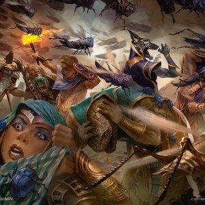 Opposition (Invocations) - Hour of Devastation MtG Art