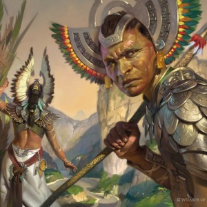 Emperor's Vanguard - Ixalan MtG Art