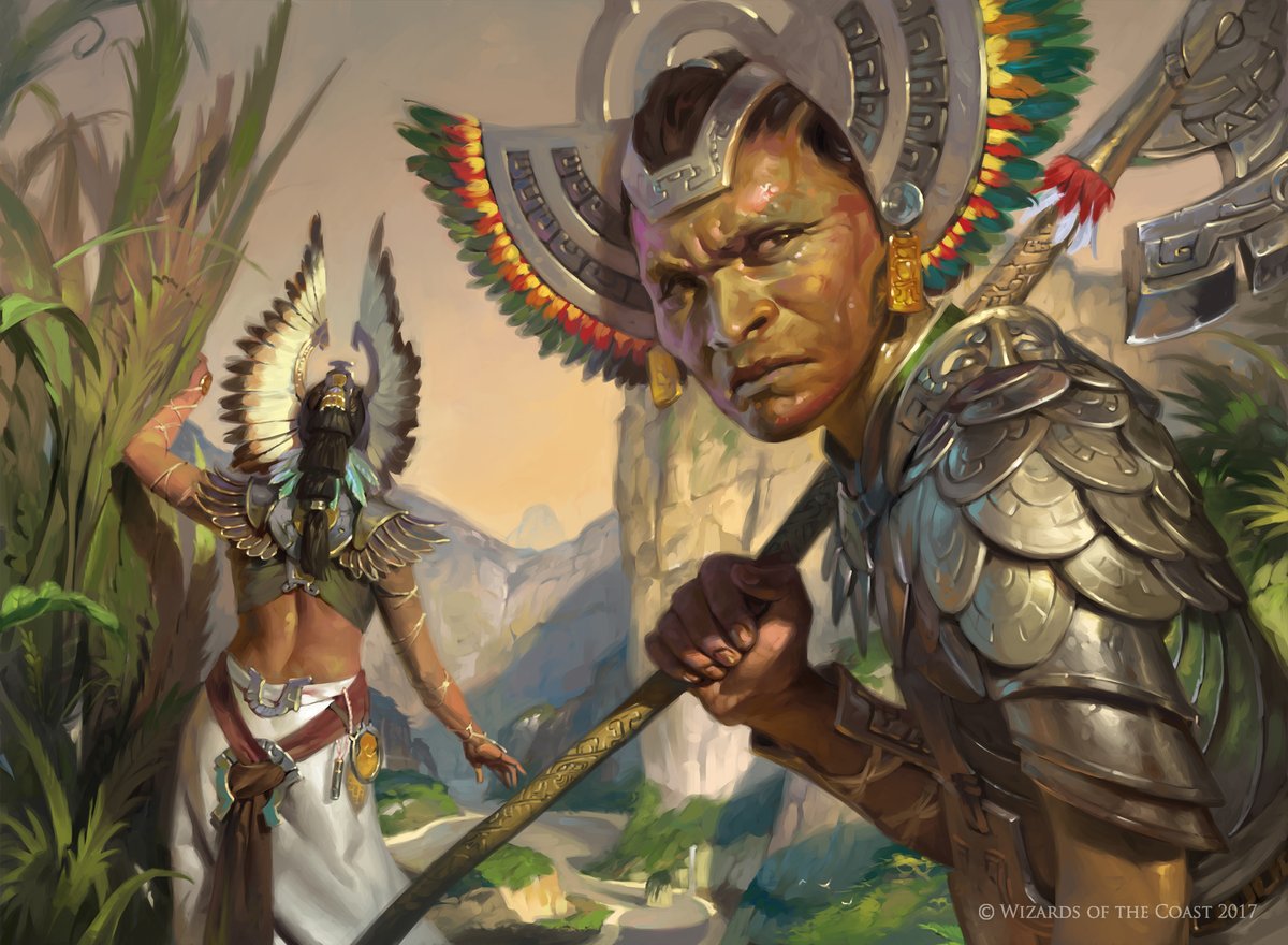 Emperor's Vanguard - Ixalan MtG Art