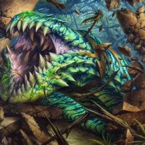 Sifter Wurm - MtG Art