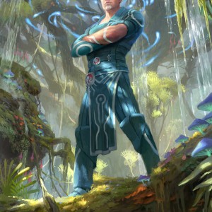 Jace, Ingenious Mind Mage - Ixalan MtG Art