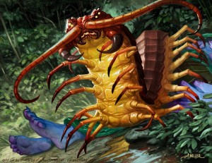 Skittering Heartstopper MtG Art from Ixalan Set by Aaron Miller - Art ...