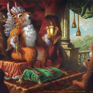 Earl of Squirrel - Unstable MtG Art