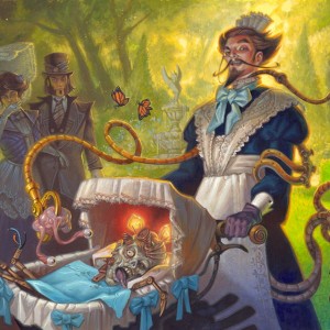 Suspicious Nanny - Unstable MtG Art