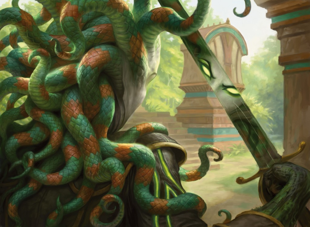 Vraska’s Scorn MtG Art from Rivals of Ixalan Set by James Ryman - Art ...