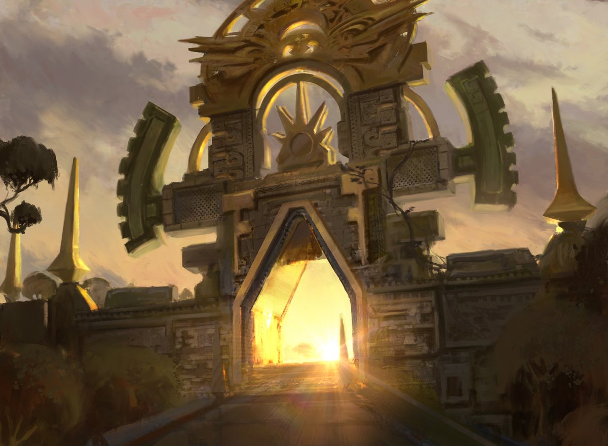 Arch of Orazca - Rivals of Ixalan MtG Art