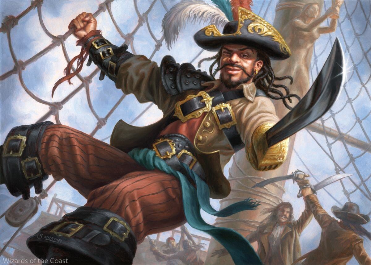 Swaggering Corsair MtG Art From Rivals Of Ixalan Set By Scott Murphy 