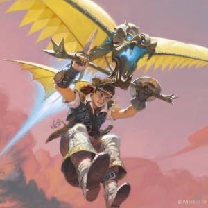 Warkite Marauder - Rivals of Ixalan MtG Art