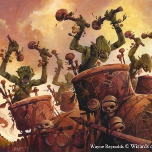 Goblin War Drums - MtG Art