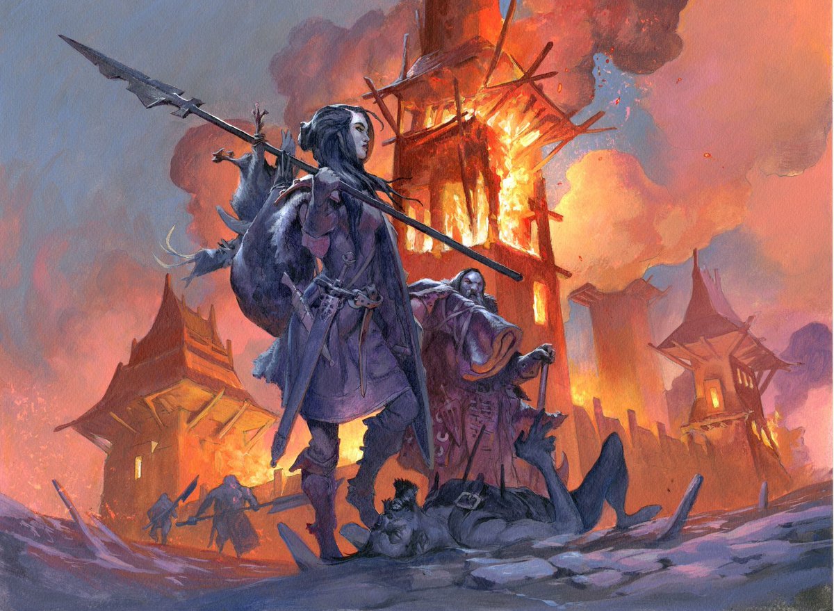 Pillage - MtG Art