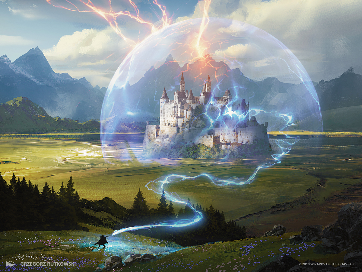 Wizard's Retort - Dominaria MtG Art