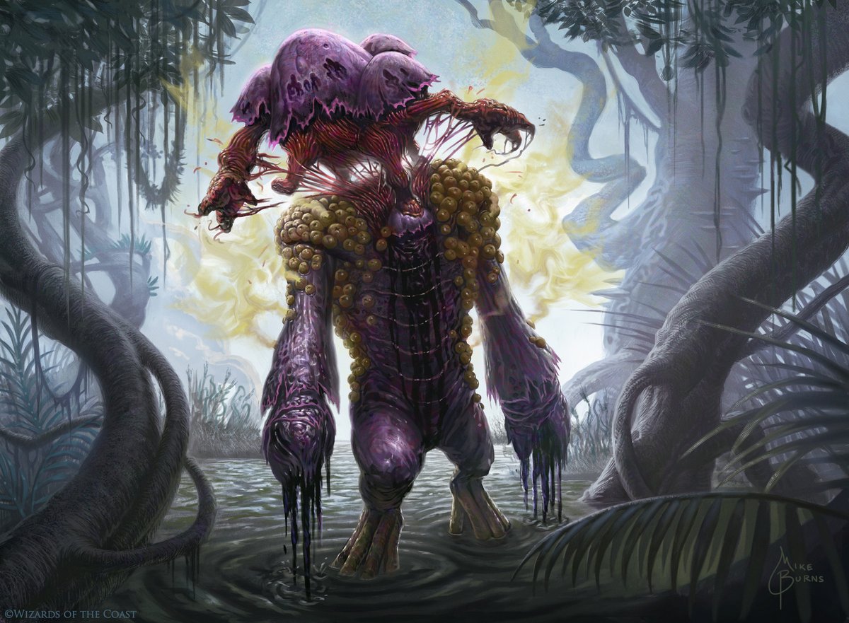 Deathbloom Thallid - Dominaria Art