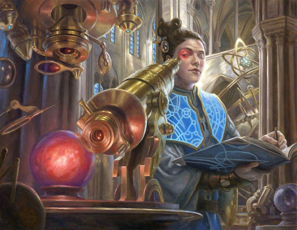 Divination MtG Art from Dominaria Set by Matt Stewart - Art of Magic ...