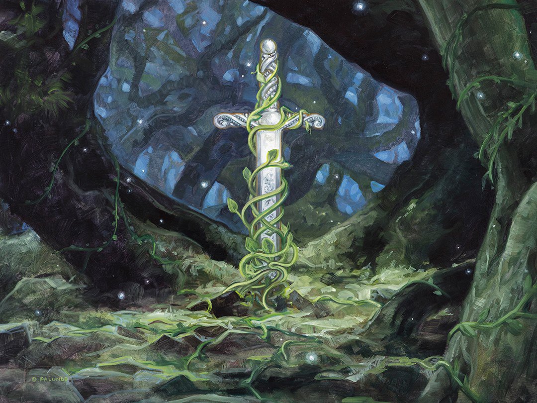 Gaea's Blessing - Dominaria MtG Art