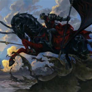 Knight of Malice - Dominaria MtG Art