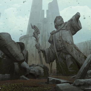 Memorial to Folly - Dominaria MtG Art