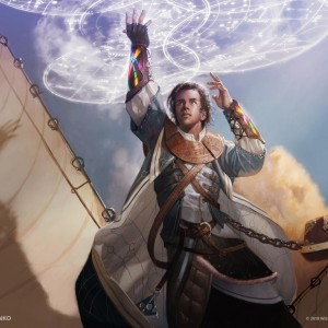 Raff Capashen, Ship’s Mage - Dominaria MtG Art