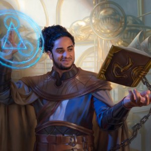 Tolarian Scholar - Dominaria MtG Art