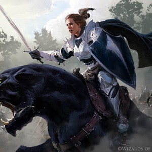 Aryel, Knight of Windgrace - MtG Art