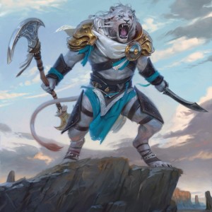 Ajani, Adversary of Tyrants - Core Set 2019 Art