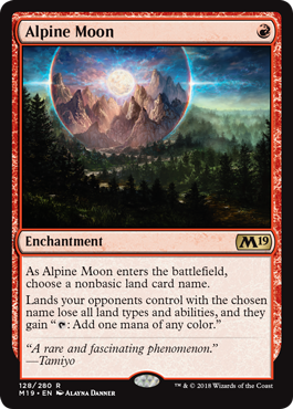 Alpine Moon MtG Art from Core Set 2019 Set by Alayna Danner - Art of ...