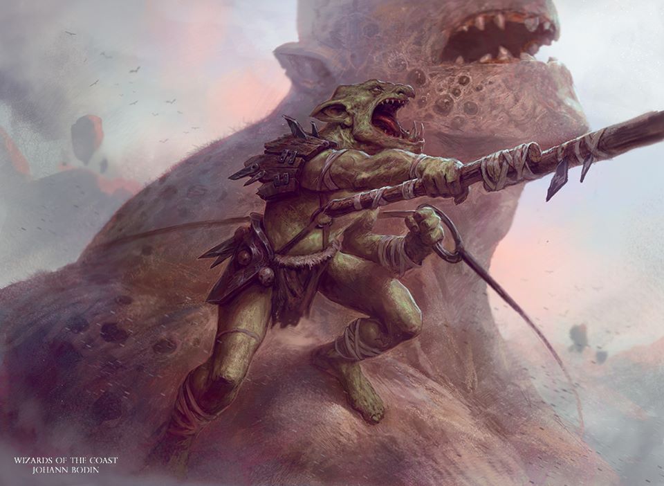 Goblin Motivator - Core Set 2019 Art