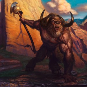 Hostile Minotaur - Core Set 2019 Art