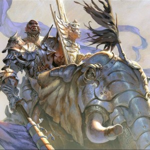 Knight of the Tusk - Core Set 2019 Art