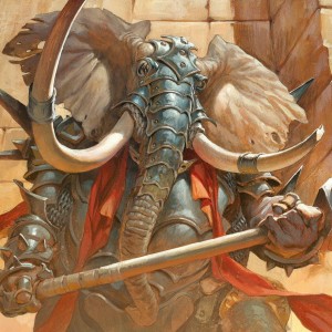 Loxodon Line Breaker - Core Set 2019 Art