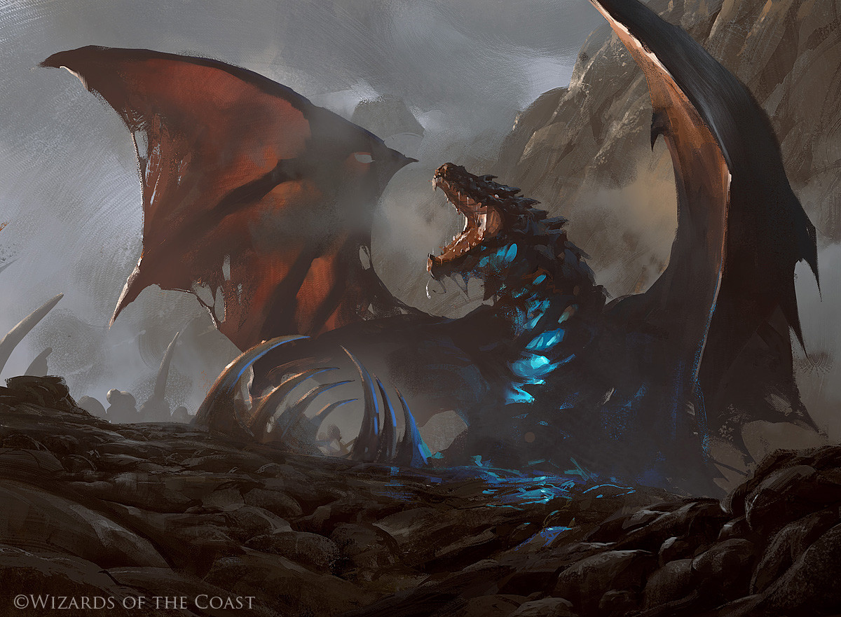 Boneyard Scourge - MtG Art