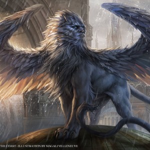 Citywatch Sphinx - Guilds of Ravnica MtG Art